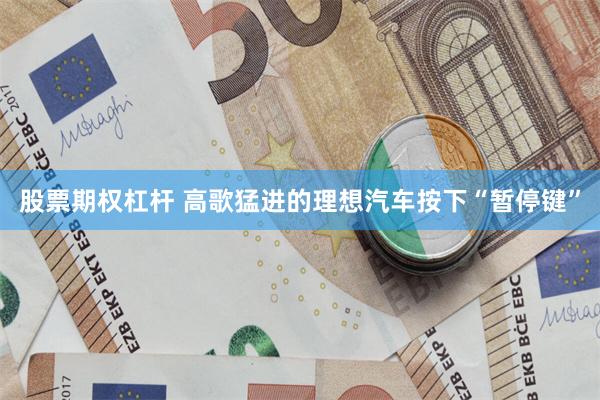 股票期权杠杆 高歌猛进的理想汽车按下“暂停键”