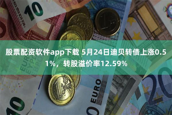 股票配资软件app下载 5月24日迪贝转债上涨0.51%，转股溢价率12.59%