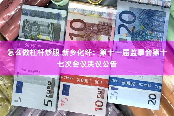 怎么做杠杆炒股 新乡化纤：第十一届监事会第十七次会议决议公告