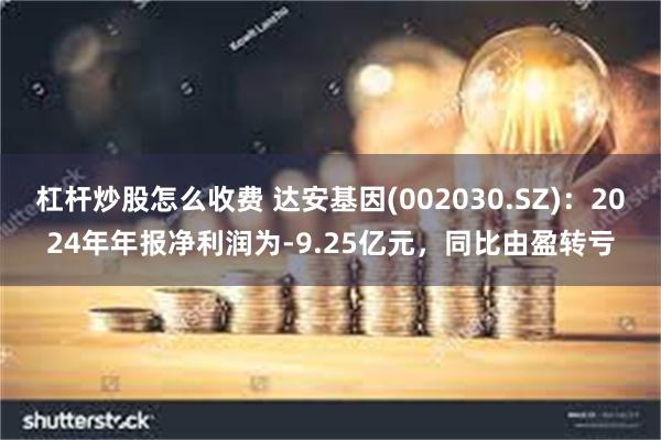 杠杆炒股怎么收费 达安基因(002030.SZ)：2024年年报净利润为-9.25亿元，同比由盈转亏
