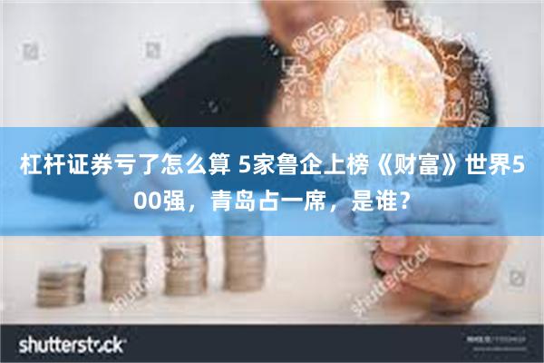 杠杆证券亏了怎么算 5家鲁企上榜《财富》世界500强，青岛占一席，是谁？